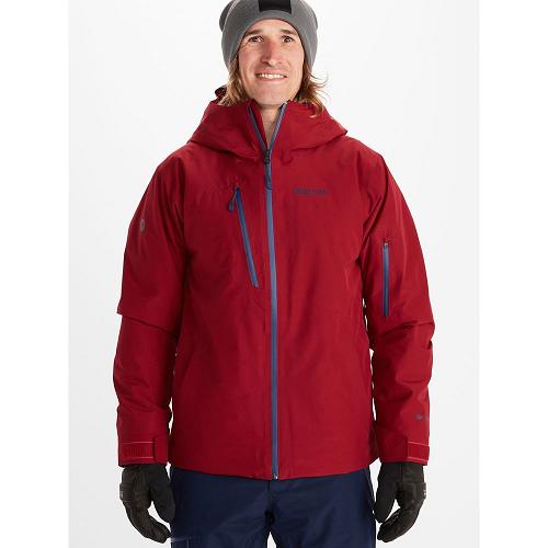 Marmot Lightray Ski Jacket For Mens Dark Red RJW251047